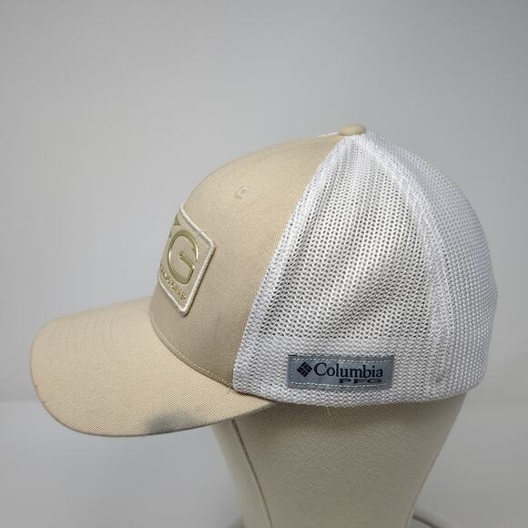 PFG Performance Fishing Gear Fitted Trucker Hat Beige XL Columbia - Picture 3 of 9